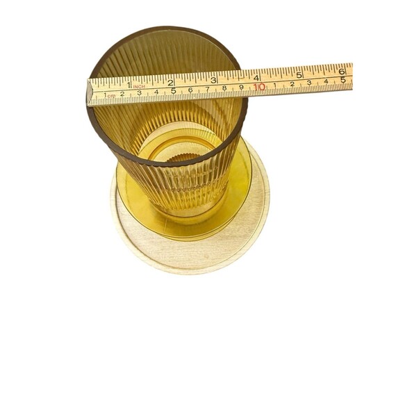 ELK Home Cenon Large Glass Vase In Translucent Yellow 11” Tall - Picture 4 of 7